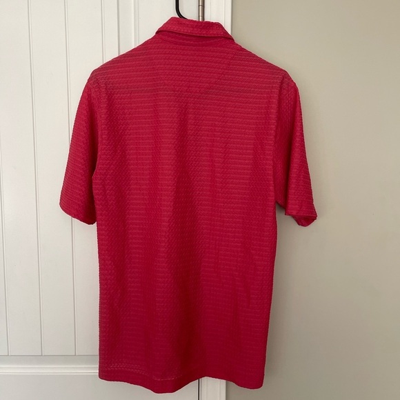 Tiger Woods Polo Shirt Men’s Small
Golf Red Stretch Lightweight Moisture
Wicking - Picture 5 of 5